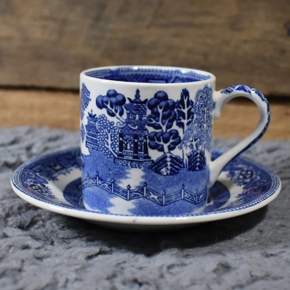 R. Midwinter LTD Other - Vintage Willow R. Midwinter LTD England Espresso or Tea Cup and Saucer
